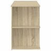 vidaXL Bureau chêne sonoma 140x50x75 cm bois d'ingénierie