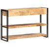 vidaXL Buffet 120x30x75 cm Bois de manguier massif brut