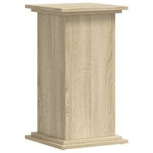 vidaXL Support pour plantes ch&ecirc;ne sonoma 33x33x60 cm bois d'ing&eacute;nierie