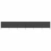 vidaXL Paravent 6 panneaux Tissu 800 x 120 cm Anthracite