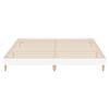 vidaXL Cadre de lit sans matelas blanc 120x200 cm bois ingénierie