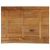 vidaXL Dessus de table à bord vivant 100x80x3,8cm bois massif manguier