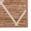 vidaXL Tapis de couloir Marron clair 80x250 cm