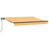 vidaXL Auvent R&eacute;tractable Sable 4 x 2 m tissu