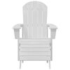 vidaXL Mobilier de jardin lounge 2 pcs Blanc 74 x 82 x 90 cm Plastique