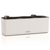 LECHUZA Jardini&egrave;re CUBE color triple avec supports Blanc 13680