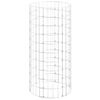 vidaXL Poteau à gabion circulaire Acier galvanisé Ø50x100 cm