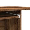 vidaXL Bureau d'ordinateur vieux bois 80x50x75 cm bois d'ingénierie