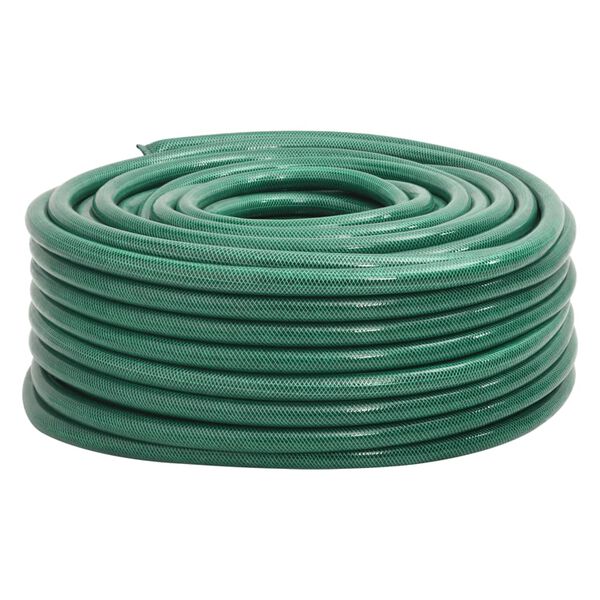 vidaXL Tuyau d'arrosage vert 1" 30 m PVC