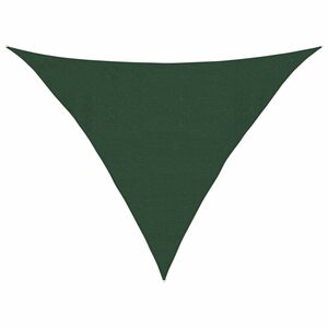 vidaXL Voile d'ombrage 160 g/m&sup2; Vert fonc&eacute; 4x4x5,8 m PEHD
