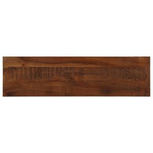 vidaXL Dessus de table 120x30x2,5cm rectangulaire bois massif r&eacute;cup&eacute;r&eacute;