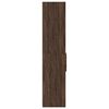 vidaXL Buffet haut chêne marron 45x42,5x185 cm bois d'ingénierie