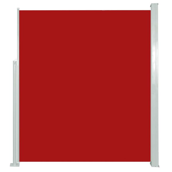 vidaXL Auvent lat&eacute;ral de patio 180x300 cm Rouge