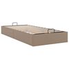 vidaXL Cadre de lit ottoman sans matelas cappuccino 100x200 cm