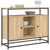 vidaXL Buffet chêne sonoma 100x35x80 cm bois d'ingénierie