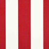 vidaXL Tissu de auvent avec Rouge et Blanc 600 &times; 300 cm Polyester