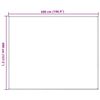 vidaXL Tapis de tente 400x500 cm Marron