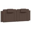 vidaXL Cadre de lit Viana sans matelas marron 140x190 cm similicuir