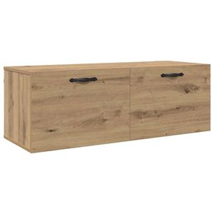vidaXL Armoire Murale 100 x 36,5 x 35 cm Bois d'ing&eacute;nierie