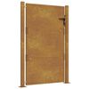 vidaXL Portail de jardin 100x150 cm en acier Corten