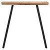vidaXL Table de bar 110x55x105 cm bois de teck solide