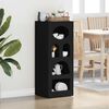 vidaXL Buffet Noir 40 x 35 x 100,5 cm Bois d'ing&eacute;nierie