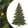 vidaXL Sapin de Noël Artificiel à Branches Articulées 180 cm PVC