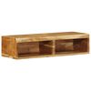 VidaXL Meuble TV mural 80x30x19 cm bois massif d'acacia