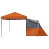 vidaXL Ensemble de Tentes de Camping 2 pcs Orange Taffetas et Tissu