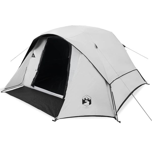 vidaXL Tente de camping cabine 4 personnes tissu occultant imperm&eacute;able