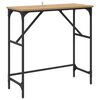vidaXL Table console Ch&ecirc;ne artisanal 75 x 32 x 75 cm Bois d'ing&eacute;nierie