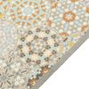 vidaXL Tapis de cuisine lavable impression pastel hexagonale 60x300 cm