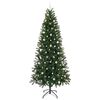 vidaXL Sapin de No&euml;l artificiel avec 300 LED Vert 240 cm PE et PVC
