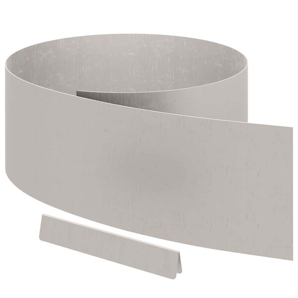 vidaXL Bordure de Pelouse Rouill&eacute; 450 x 0,05 x 15 cm