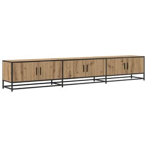 vidaXL Unites TV 240 x 35 x 41 cm Ch&ecirc;ne artisanal Bois d'ing&eacute;nierie