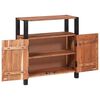vidaXL Buffet Marron 70 x 30 x 75 cm Bois d'acacia massif