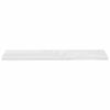 vidaXL Étagère murale flottante 4pcs Blanc brillant 120x23,5x3,8cm MDF