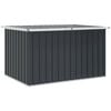 vidaXL Bo&icirc;te de rangement de jardin Anthracite 150x101x91 cm