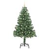vidaXL Sapin de No&euml;l avec 300 LED avec support Vert 210 cm PVC