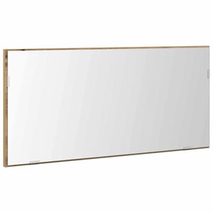 vidaXL Miroir ch&ecirc;ne artisanal 80 x 37 cm Verre et Bois Ing&eacute;nierie