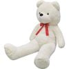 vidaXL Ourson en peluche XXL Blanc 160 cm
