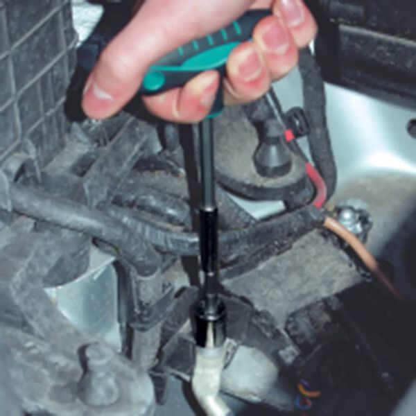 wolfcraft Tournevis &agrave; poign&eacute;e en T avec port-embout 1235000