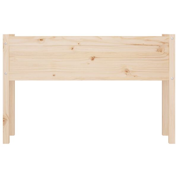 vidaXL Jardinière d'extérieur 110x31x70 cm bois de pin massif