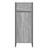 vidaXL Cabinet de salle de bain Gris Sonoma 40 x 30 x 100 cm