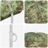 vidaXL Parasol de plage Camouflage 161 x 193 cm Polyester