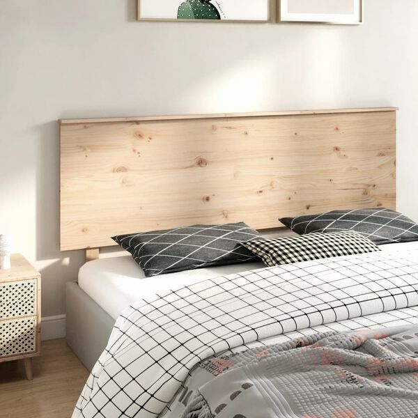 vidaXL T&ecirc;te de lit 184x6x82,5 cm Bois massif de pin