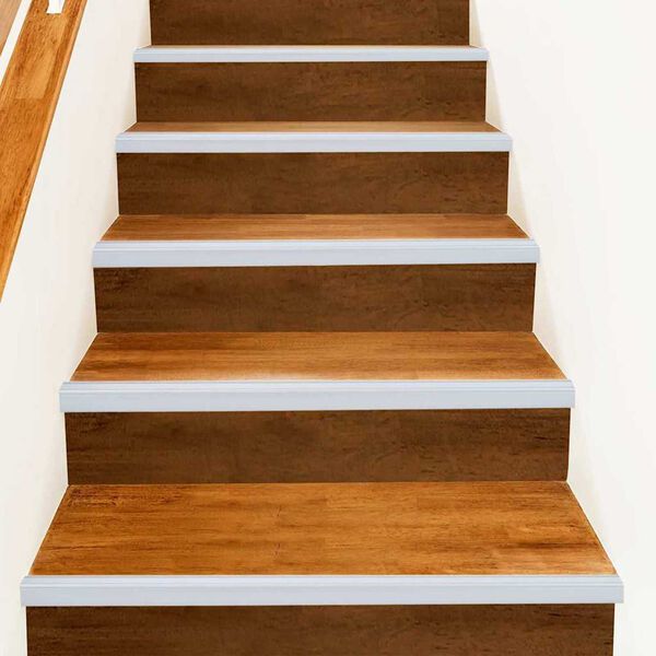 vidaXL Nez de marche 10 pcs Argent 67 cm Aluminium