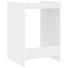 vidaXL Armoire pour machine &agrave; laver Blanc 67,5 x 62 x 97 cm
