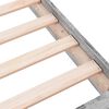 vidaXL Cadre de lit sans matelas sonoma gris 160x200cm bois ing&eacute;nierie
