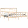 vidaXL Cadre de lit sans matelas bois massif de pin